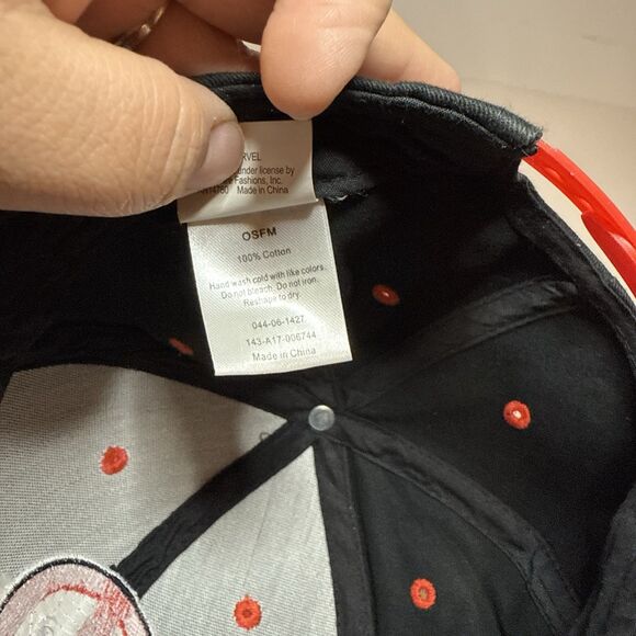 Marvel Deadpool Hat Cap Snapback All over Print flat brim Comic DC Men’s OSFM - Picture 7 of 7